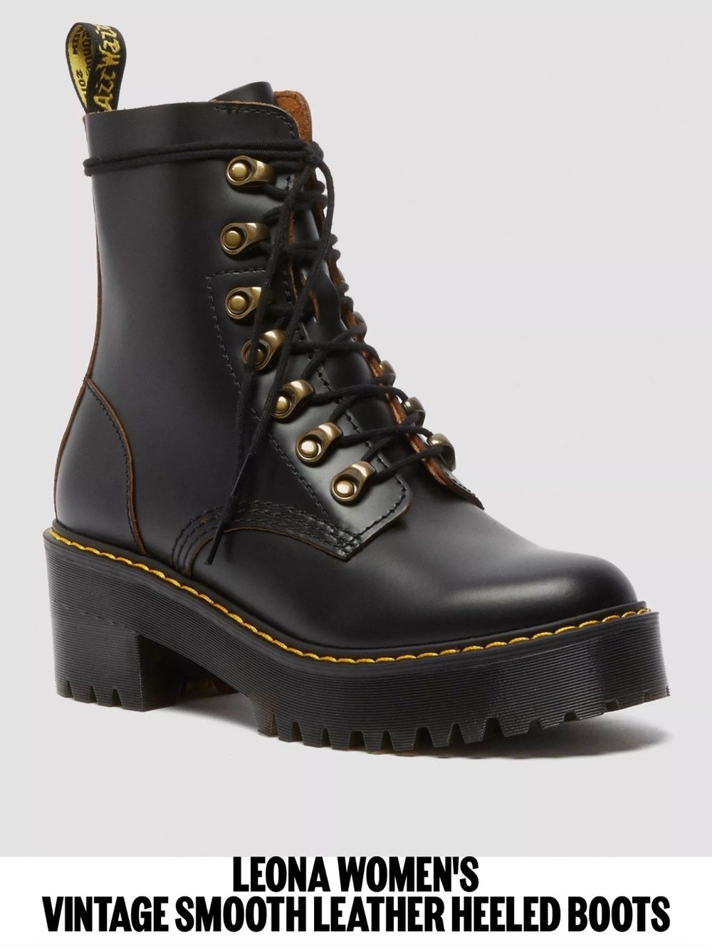 Dr. Marten’s Leona 7-hook boots size US 7 / EU 38
